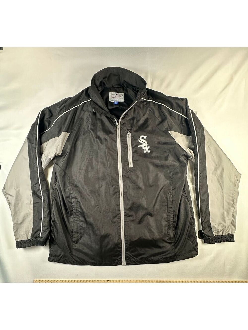 Chicago White Sox Windbreaker Jacket Mens Large G-III Carl Banks (133)